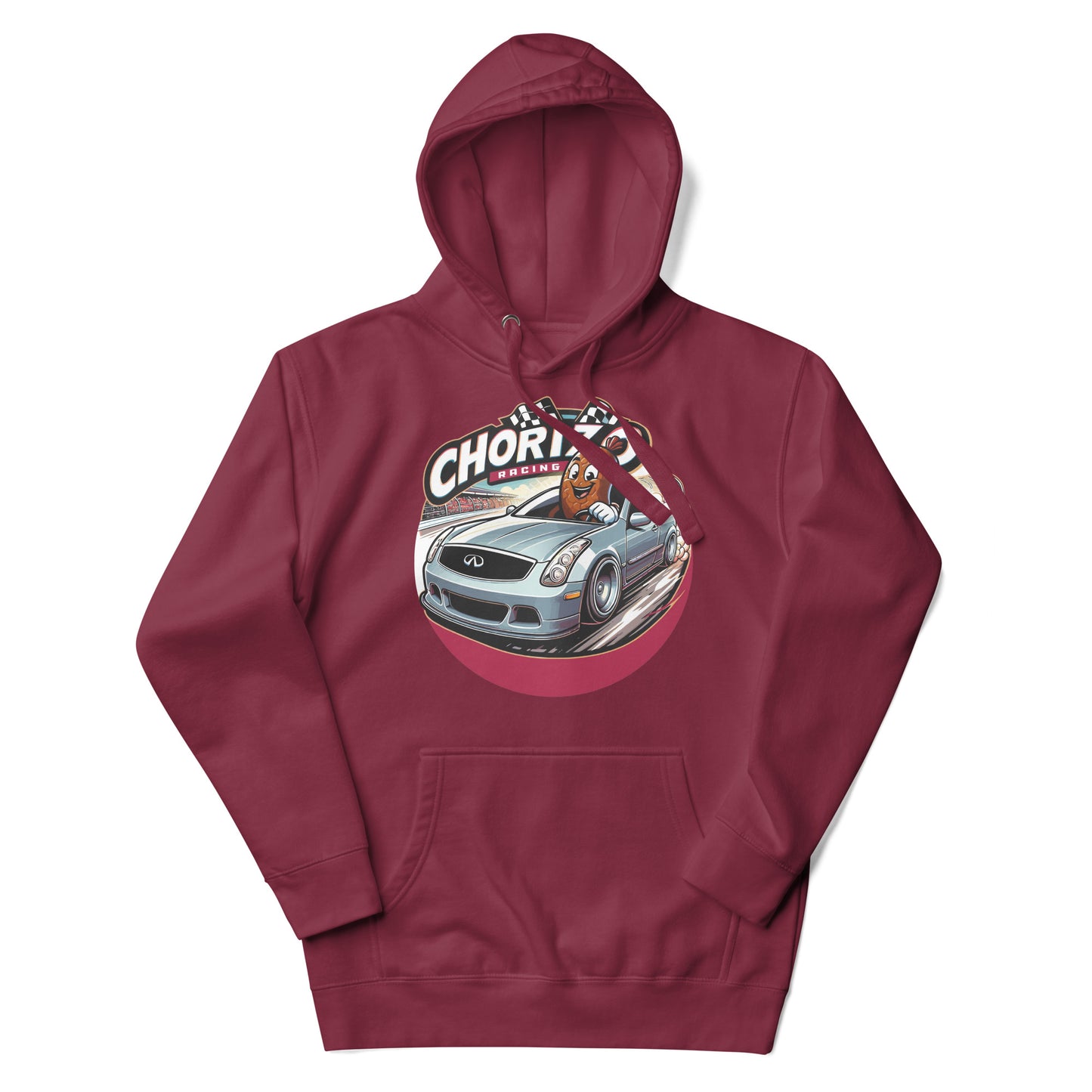 Chorizo Racing - Unisex Hoodie (WIne)