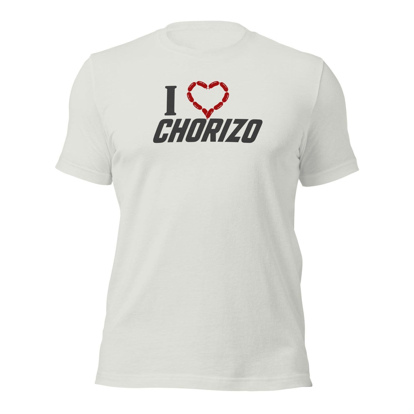I ❤️ Chorizo – Funny Racing T-Shirt - Black Letters